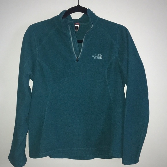 The North Face Deep Turquoise Pullover  Size S/P​​ - Picture 1 of 6